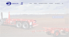 Desktop Screenshot of grimaldi.com.br