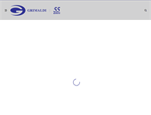 Tablet Screenshot of grimaldi.com.br